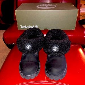 Black Nubuck Timberland Boots